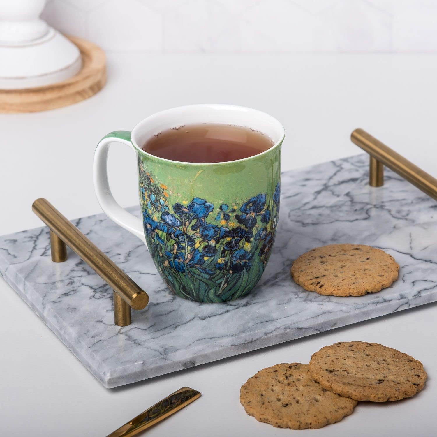 Van Gogh "Irises" Java Mug