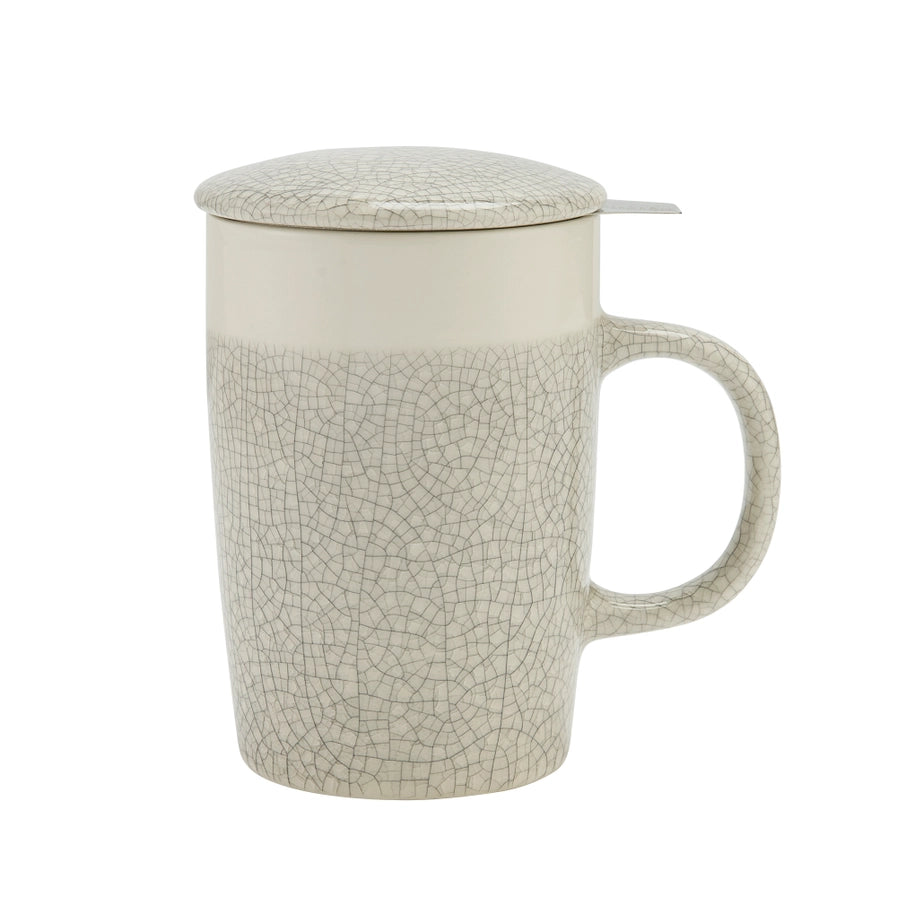 Taza + Infusor, Naranja o Verde, 14 oz