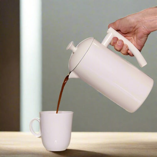 Lifetime Insulated French Press, White