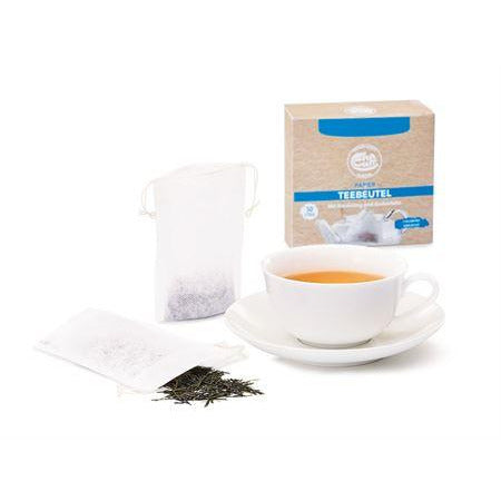Sachets de thé à fabriquer soi-même avec cordons de serrage