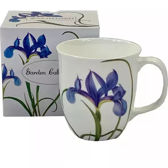 Collection Jardin "Iris Bleu" Tasse Java