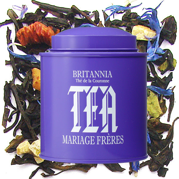 Britannia, Thé de la Couronne (crown tea) Tin