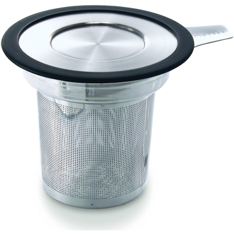 Tea Infuser, Fine Mesh Stainless with Lid - The Cultured Cup®