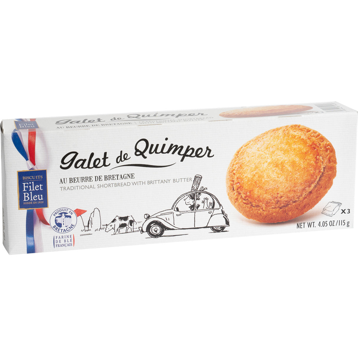 Biscuits au beurre français (Galet de Quimper)