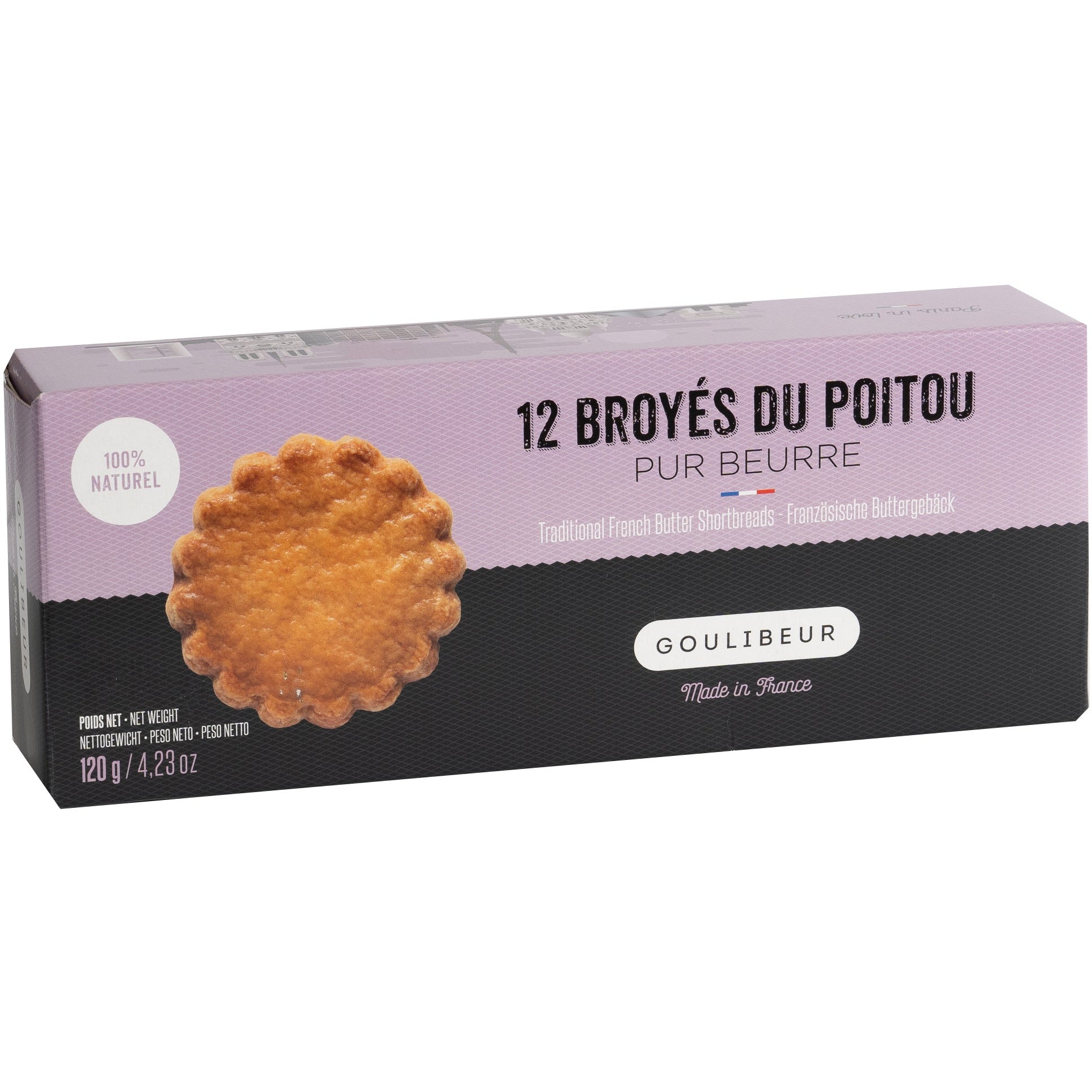 Biscuits au beurre français (Broyés du Poitou)