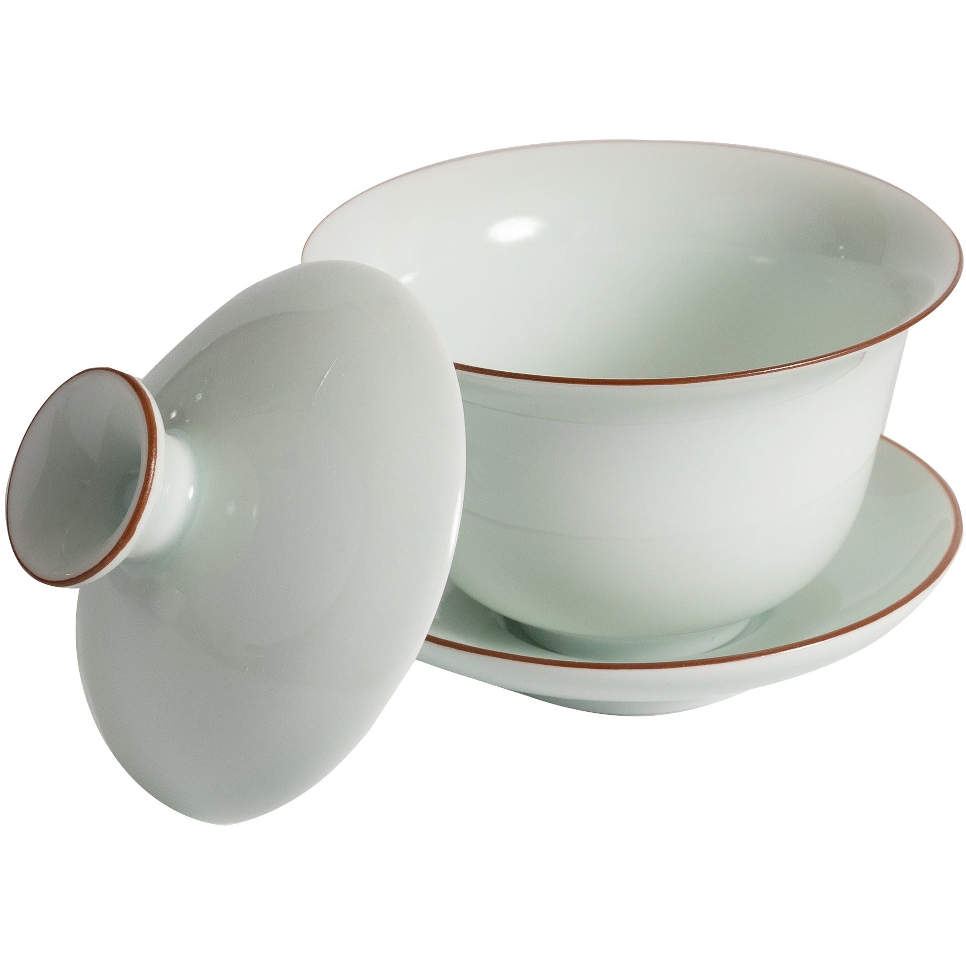 Gaiwan, glaseado Sancai