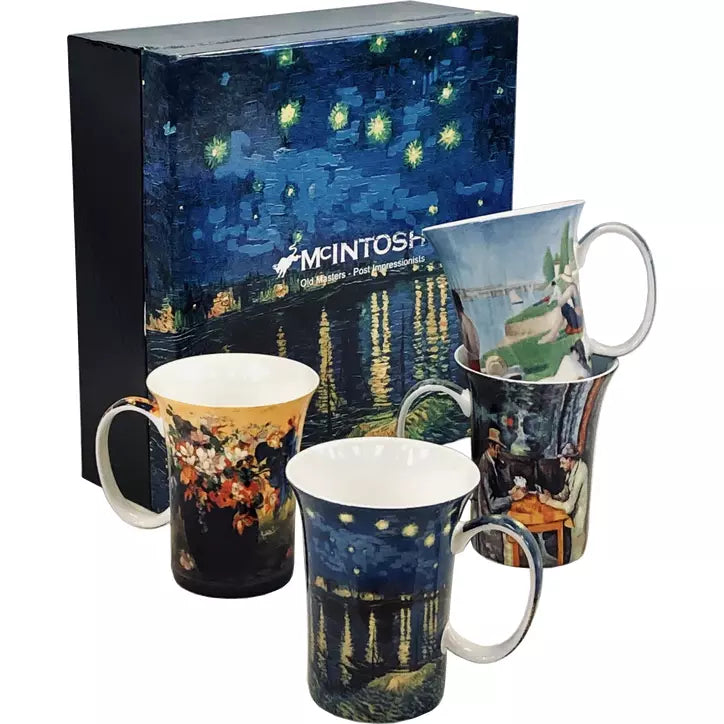 Post-Impressionists Set of 4 Mugs