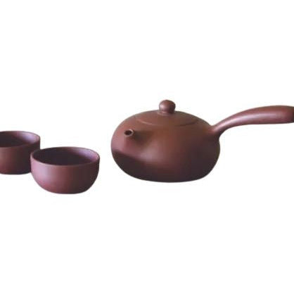 Yixing Clay Tea Set with 2 Cups