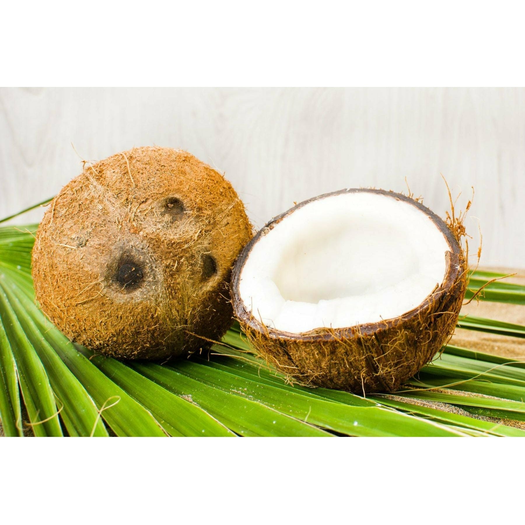 Té helado de crema de coco
