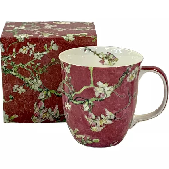 Taza Java Van Gogh "Almendro en flor rojo"