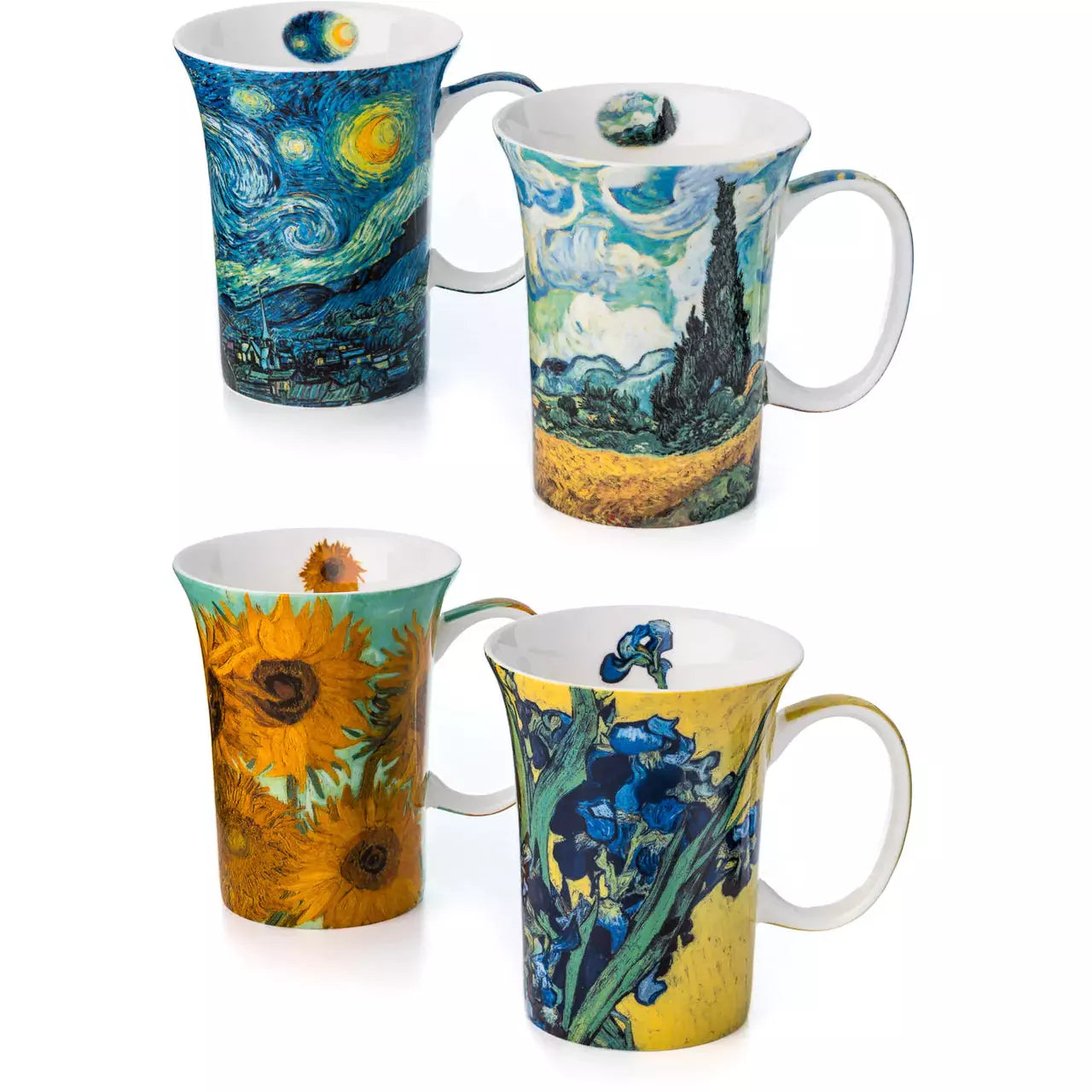 Juego de 4 tazas Van Gogh