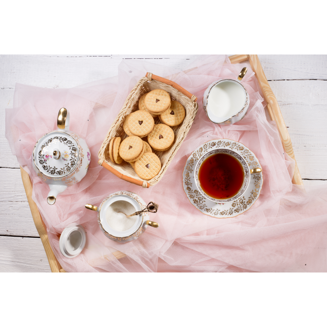 Caja de regalo para la hora del té francés