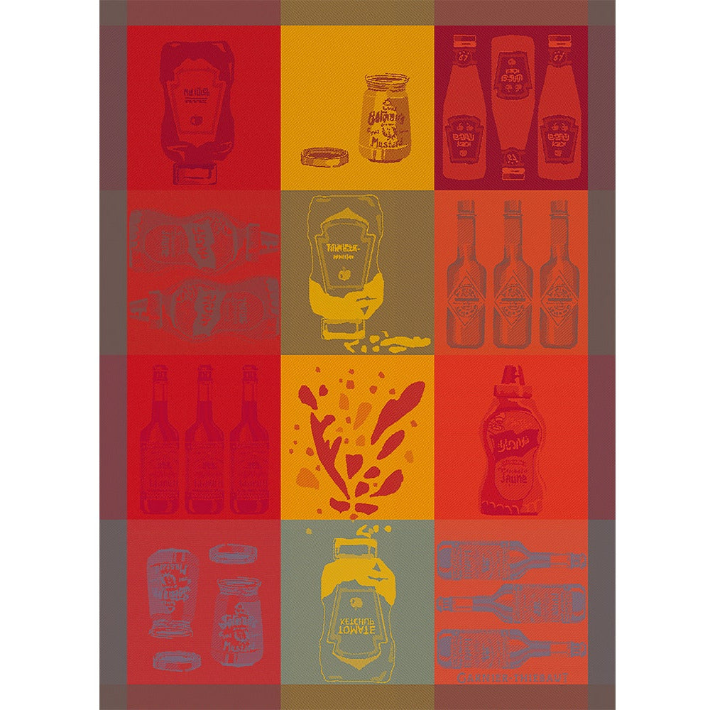 Tea Towel, Ketchup Tomato