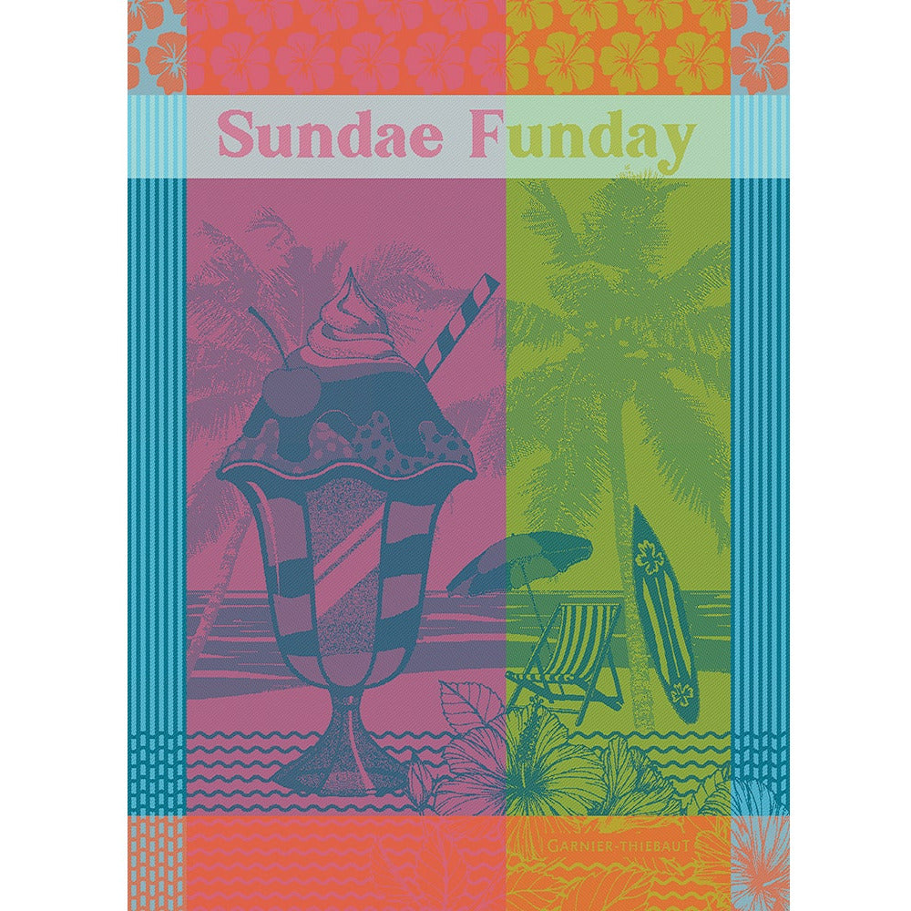 Tea Towel, Sundae Funday