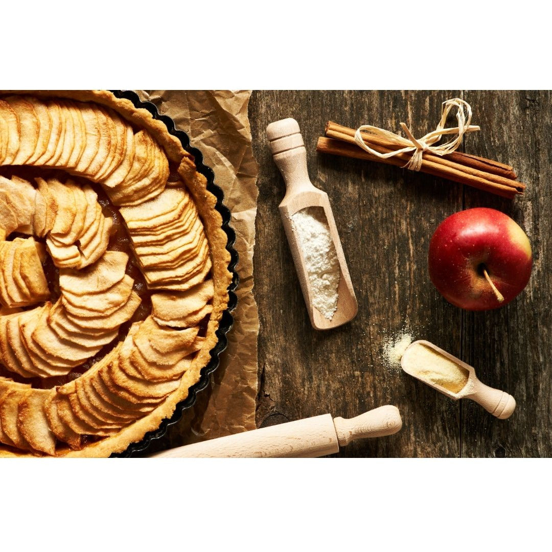 Tea Towel, Crunchy French Apples, Red