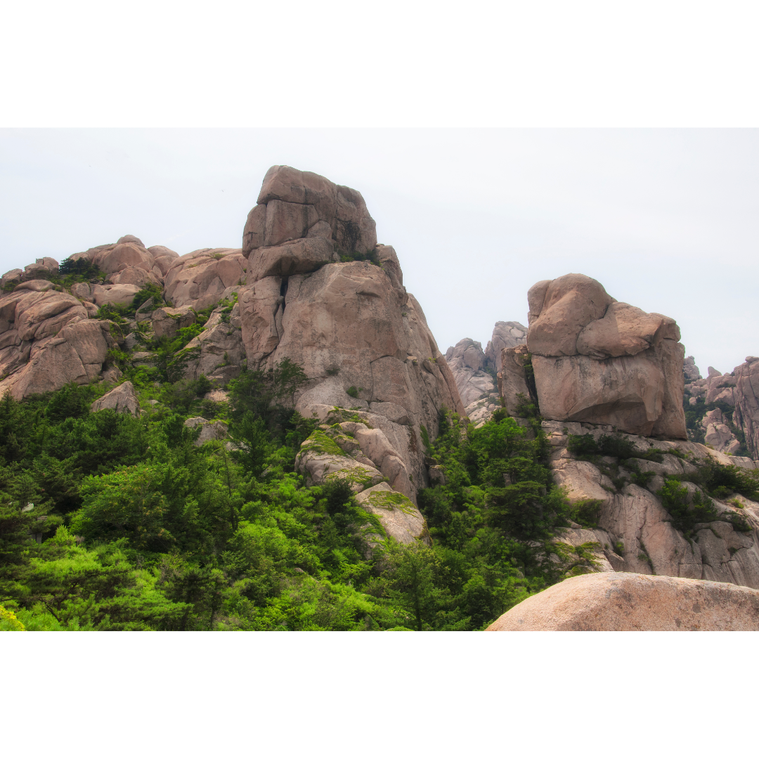 Verde montaña de Laos