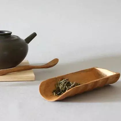 Cuchara de té, bambú