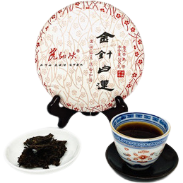 Golden Needle Ripe Pu'er Cake, 200 g