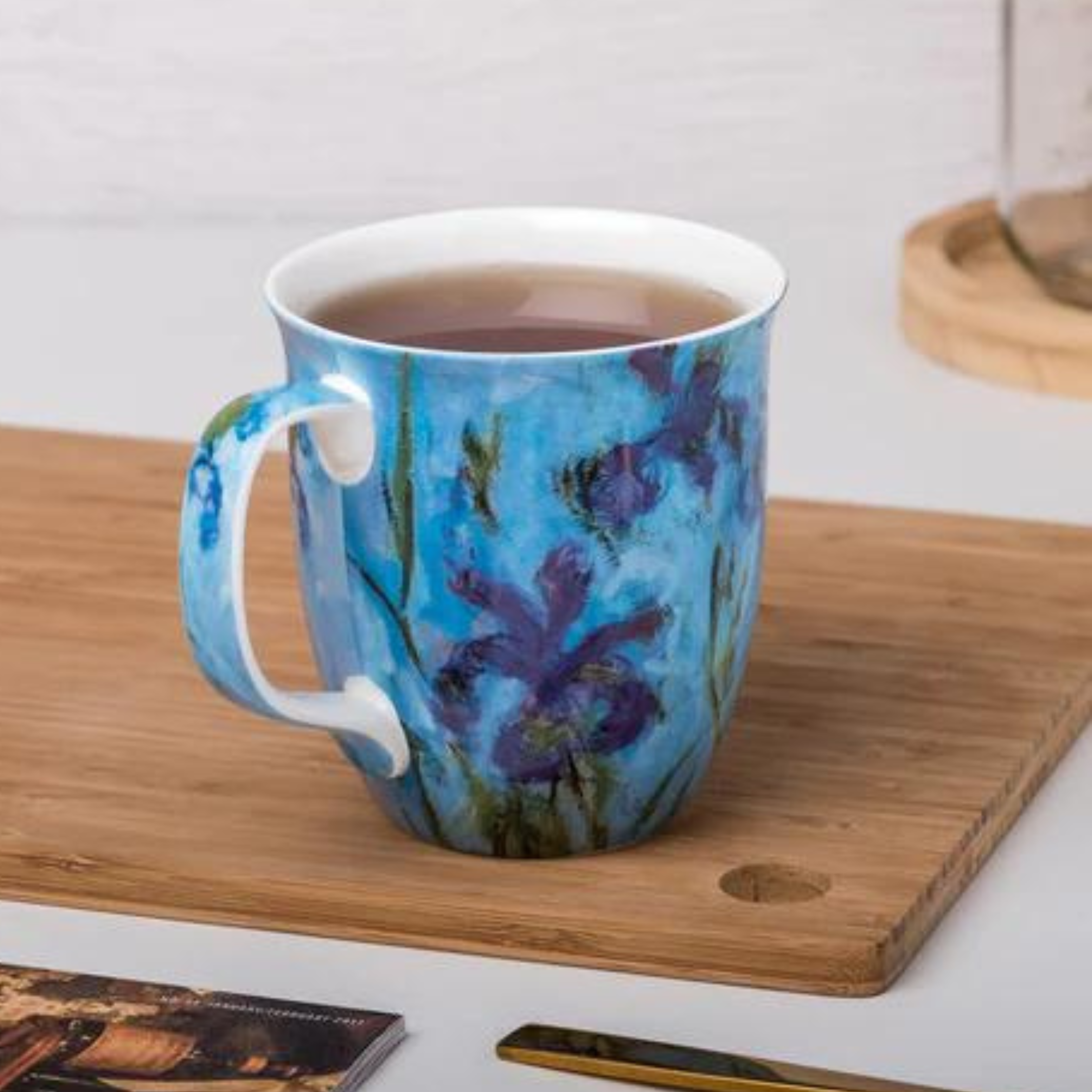 Monet Lilas Iris Java Mug