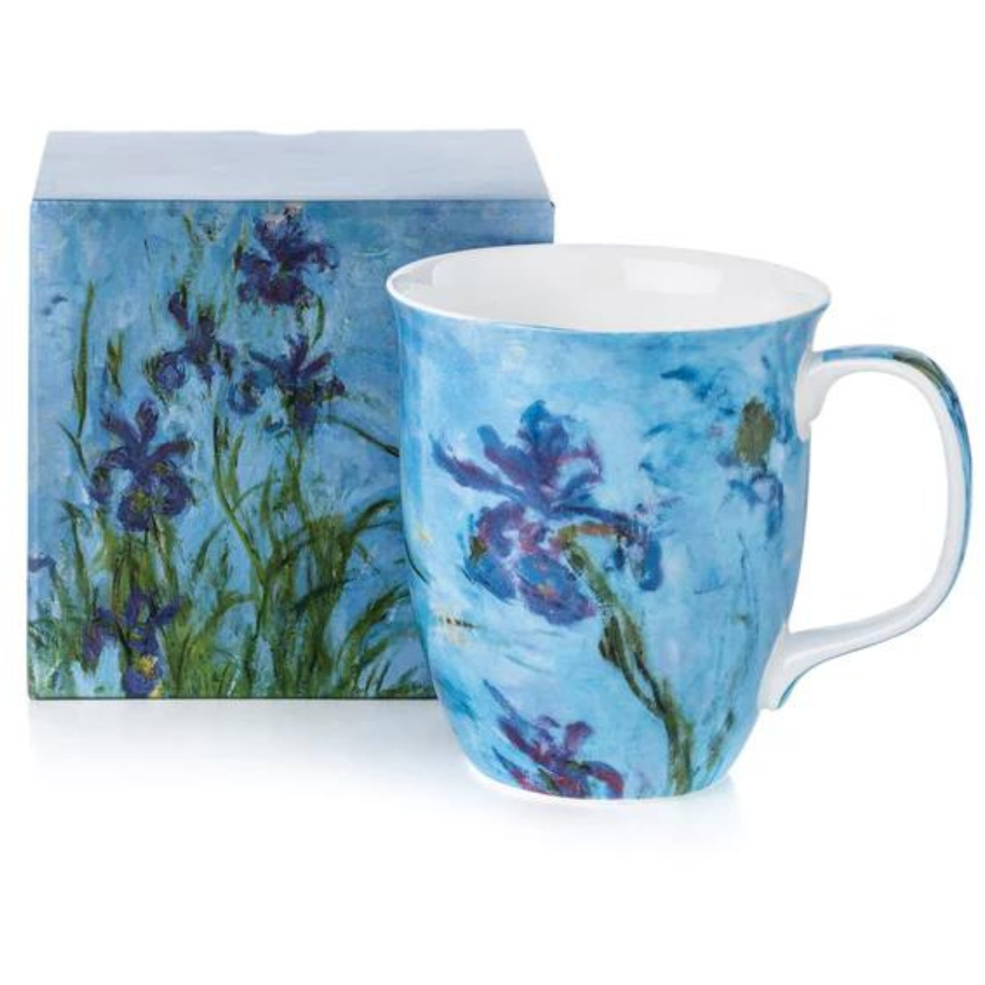 Monet Lilac Irises Java Mug