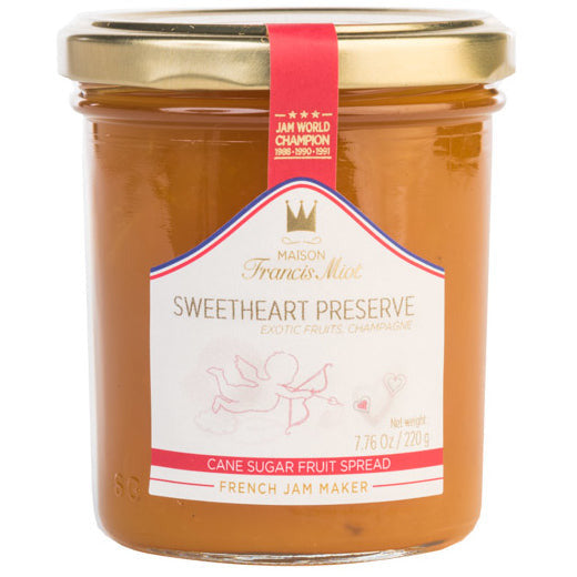 Confitures de fruits de la passion Sweetheart Champagne